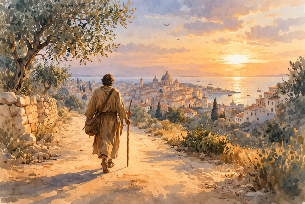 Acts 11 devotional — Barnabas traveling to Antioch to see the grace of God